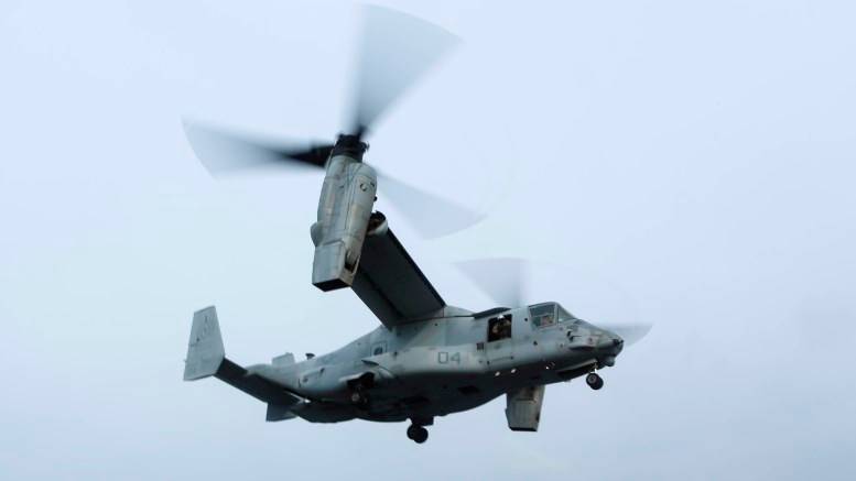 British Firm Tapped to Build V-22 Refueling Pallet