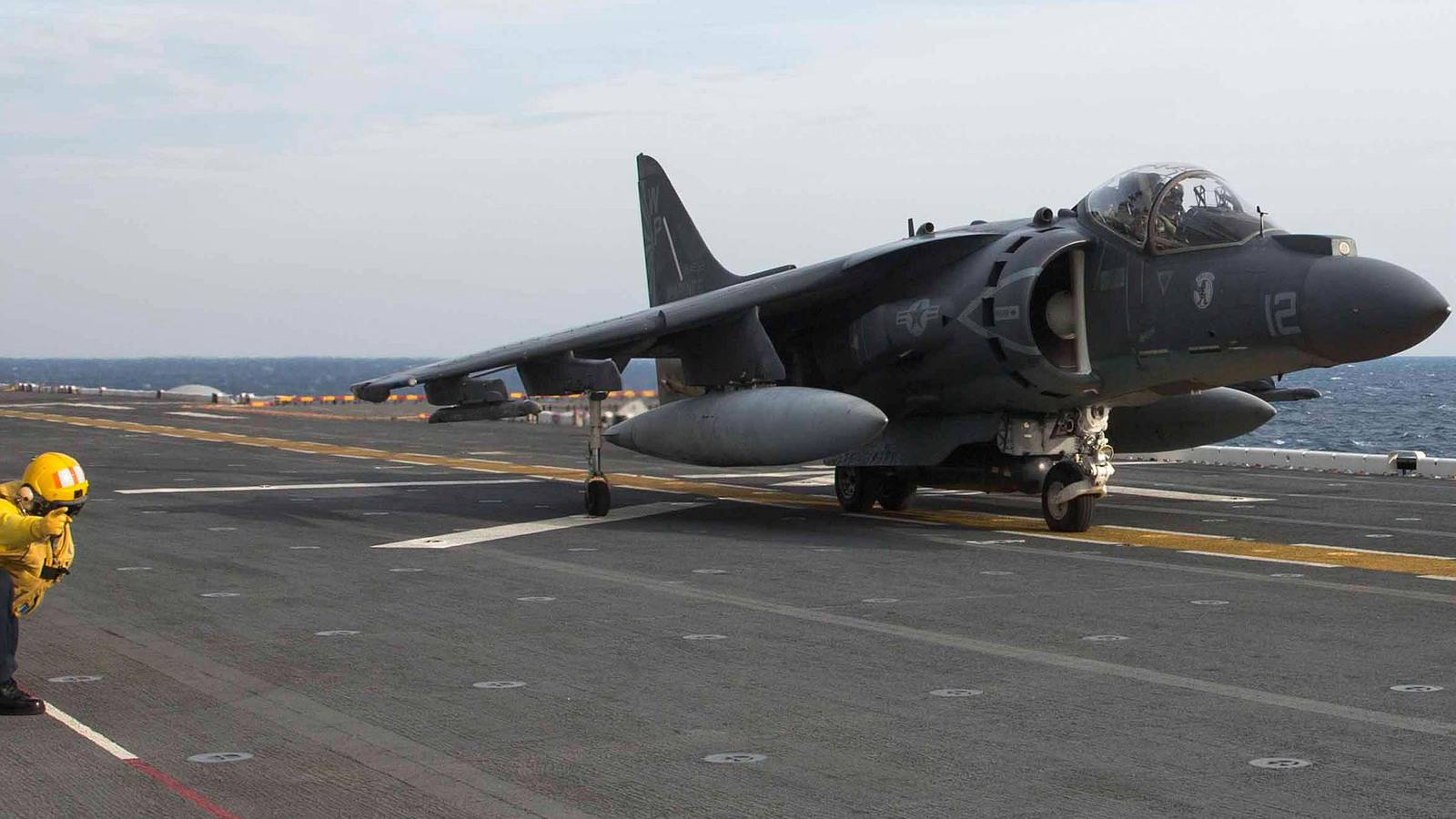 Investigation: 'Catastrophic Engine Failure' Totaled Harrier at Sea