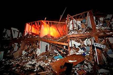 Guard Sent to Test Air After Fertilizer Explosion