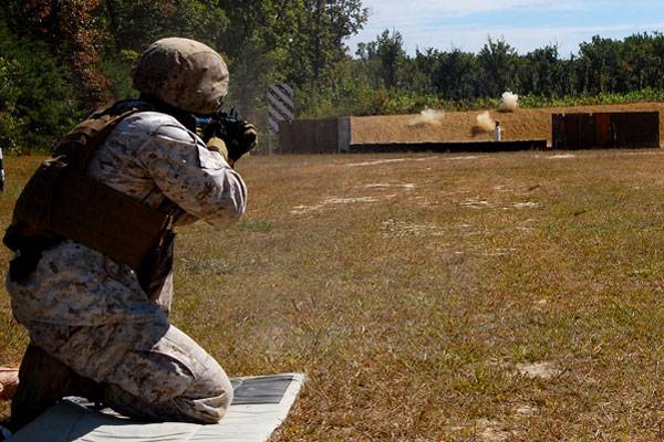 Marine Corps Hones Moving Target Shooting Skills