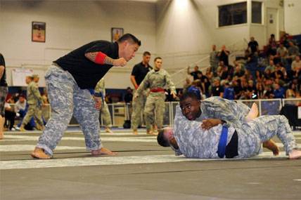 Warriors Compete in Combatives Championship