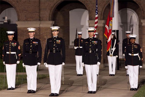 Marine Barracks Continues Female Uniform Testing
