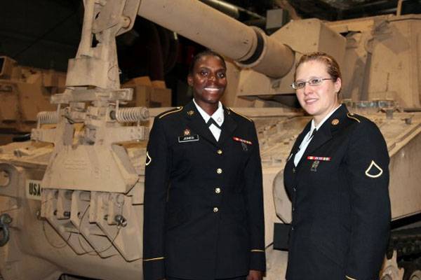 Jessica Backes First Females Graduate Artillery Mechanic Course