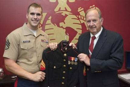 Marines Help Cold War Vet Reconnect with History