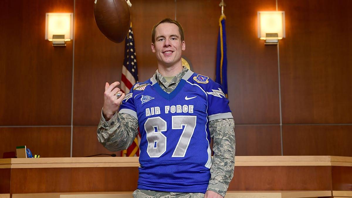 From the Air Force Academy Gridiron to the Courtroom