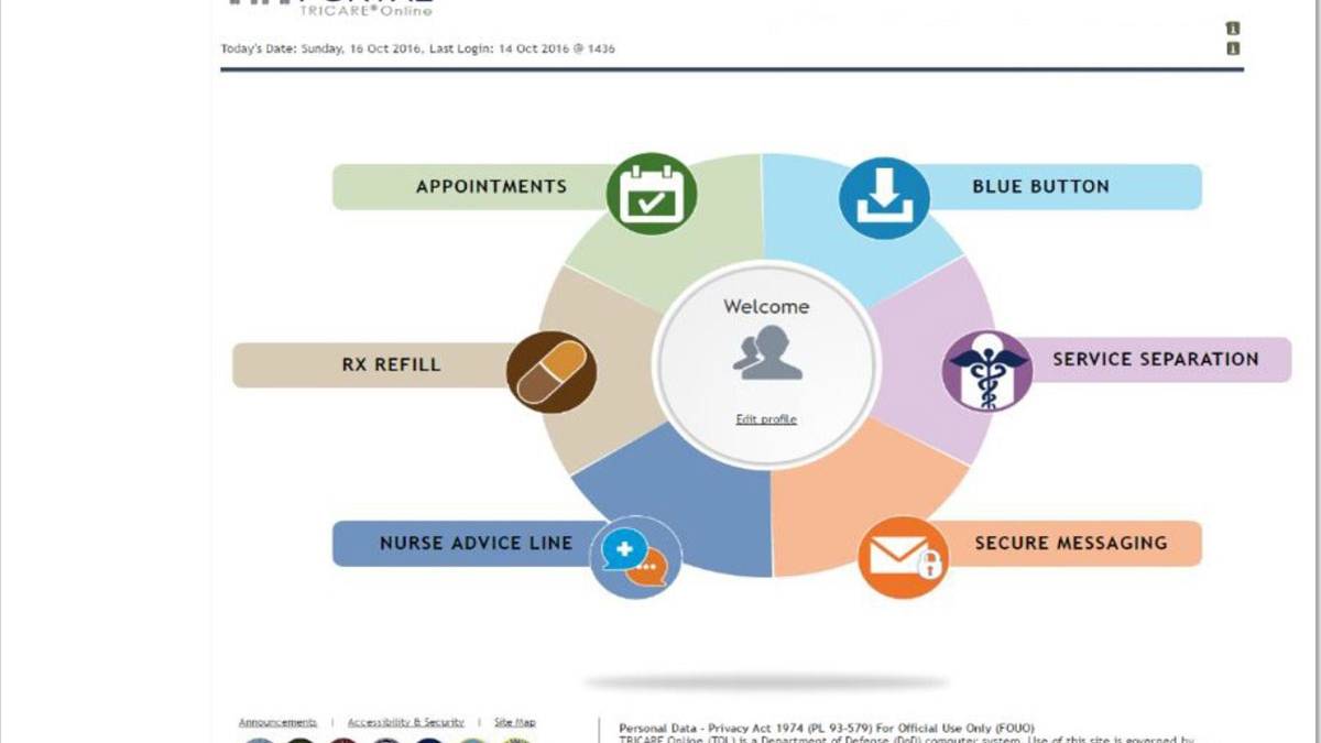 Tricare Officials to Continue Online Portal Upgrades