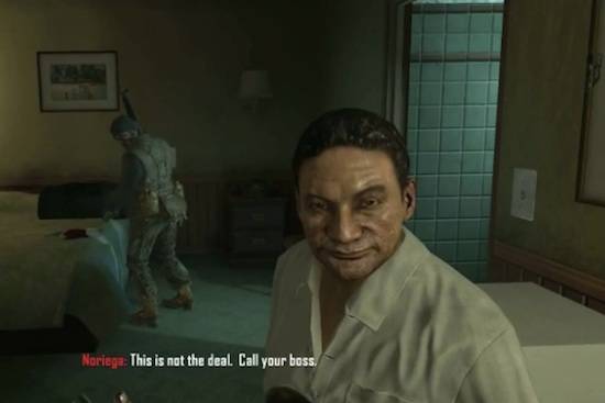 Noriega Sues 'Call of Duty'